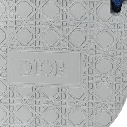 Christian Dior Oblique Jacquard Mens Alpha Sandals 40 Blue Denim 8 of 10