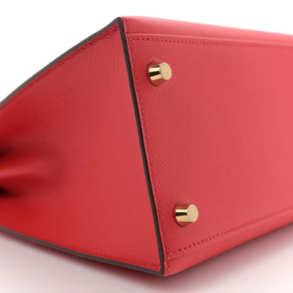 Hermes Epsom Kelly Sellier 28 Bougainvillea 9 of 11