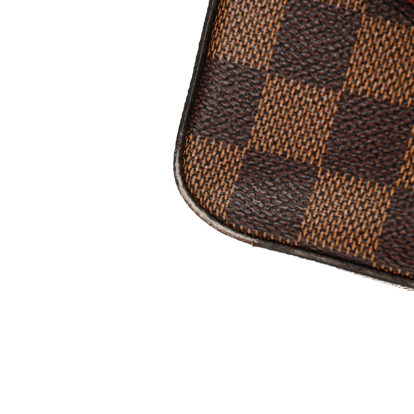 Damier Ebene Pochette Felicie Chain Wallet