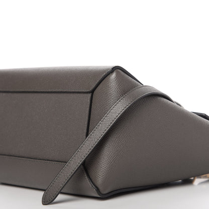 Celine Baby Grained Calfskin Micro Belt Bag Grey 7 of 9