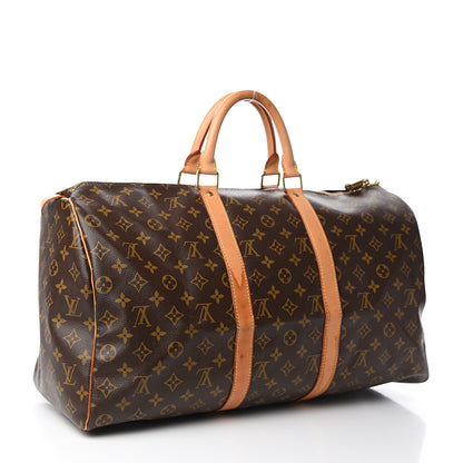 Louis Vuitton Monogram Keepall 50 2 of 18