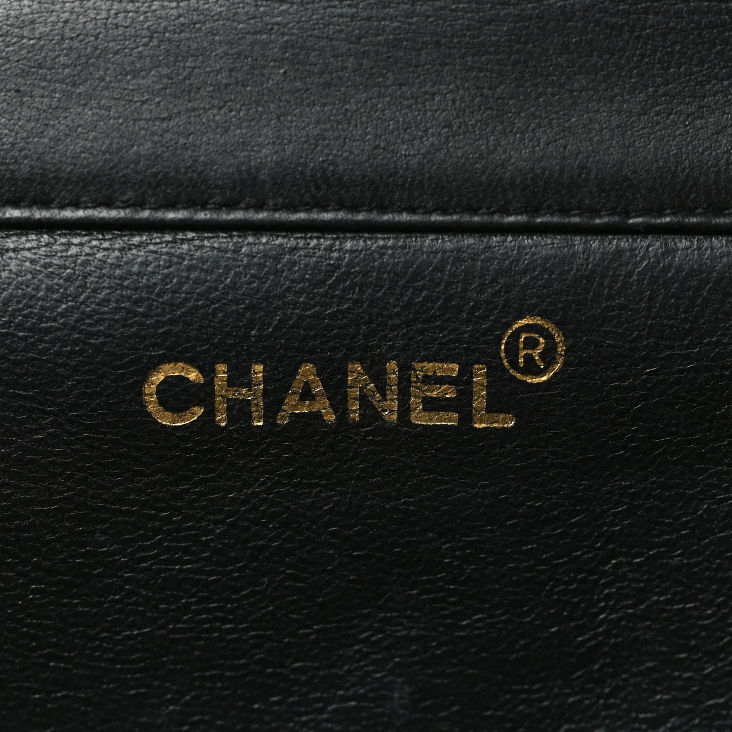 Lambskin Quilted Medium Double Sided Flap Black