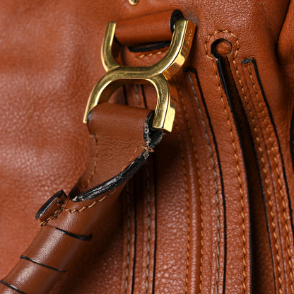 Chloe Calfskin Medium Marcie Satchel Tan 12 of 19