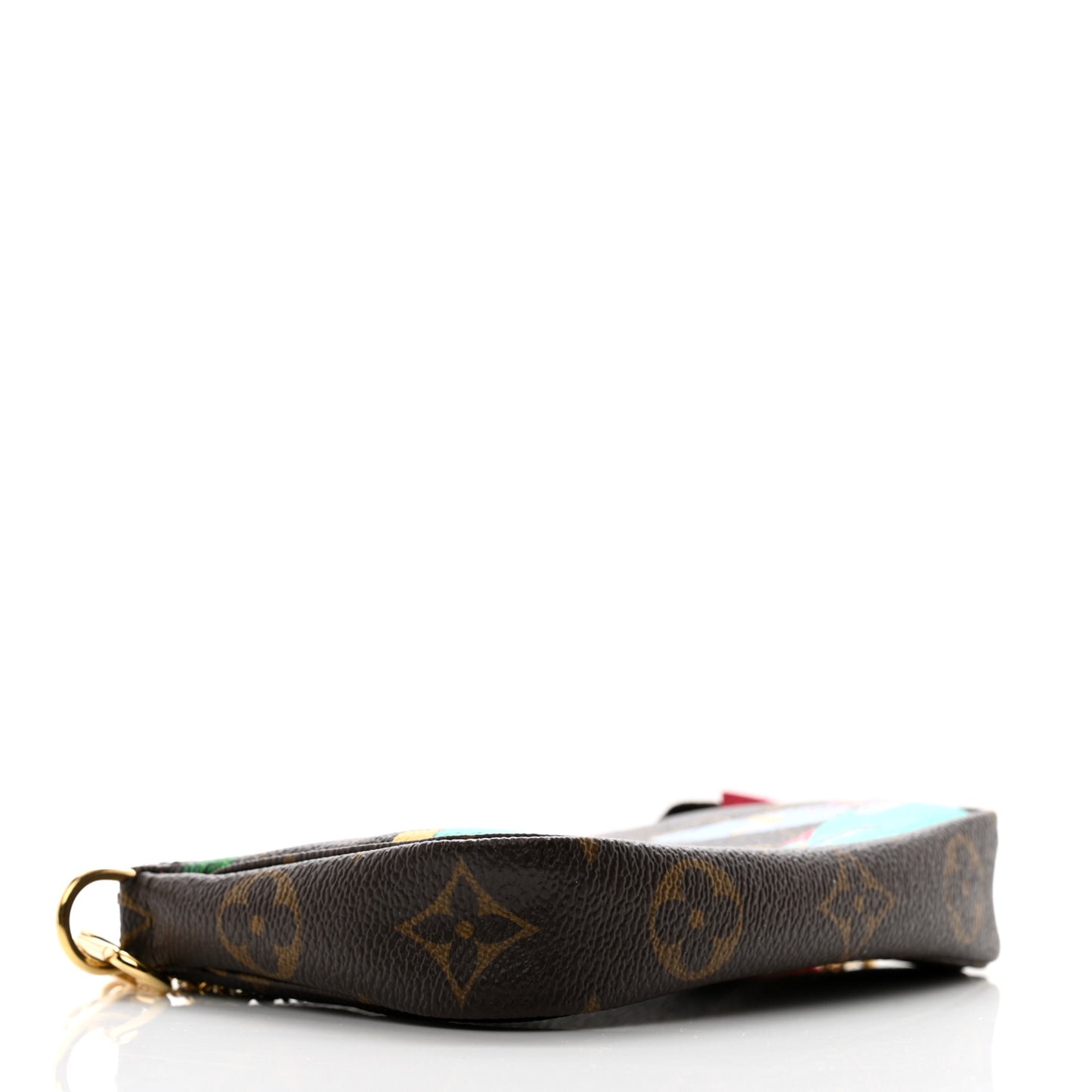 Monogram 2023 Christmas Animation Sailing Pochette Accessories Dragon Fruit Pink