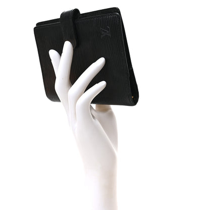 Louis Vuitton Epi Small Ring Agenda Cover Black 2 of 7