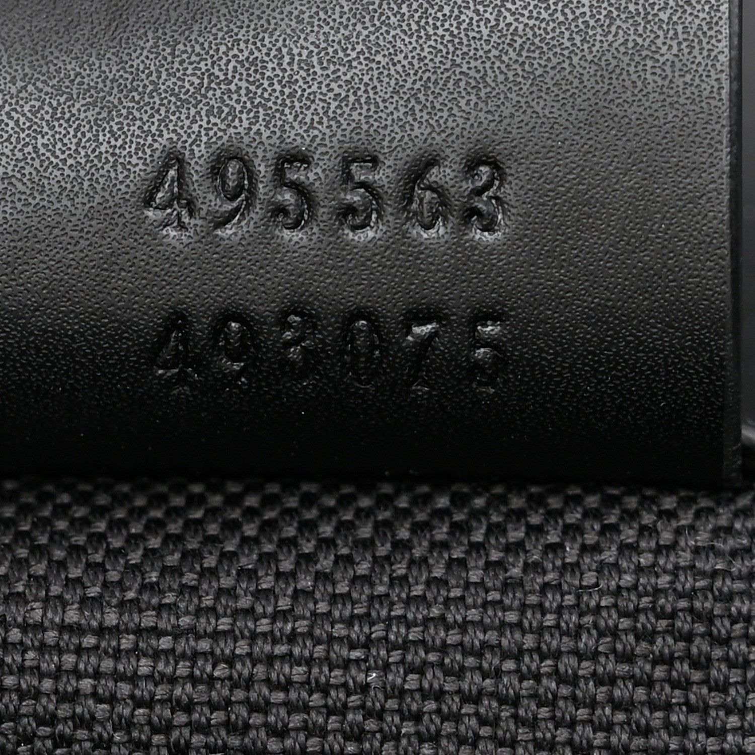 Gucci Soft GG Supreme Monogram Calfskin Web Double Buckle Backpack Black 7 of 10