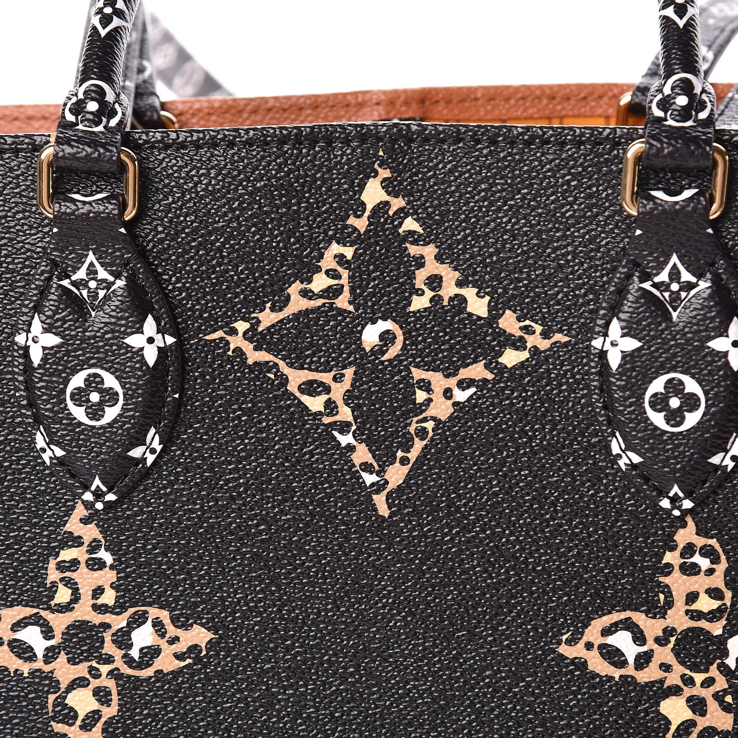 Louis Vuitton Monogram Giant Jungle Onthego GM Black 10 of 10
