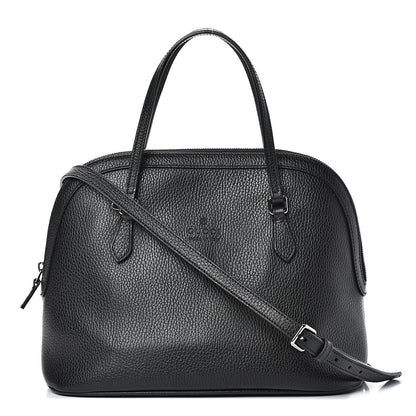 Gucci Calfskin Medium Dome Bag Black 1 of 11