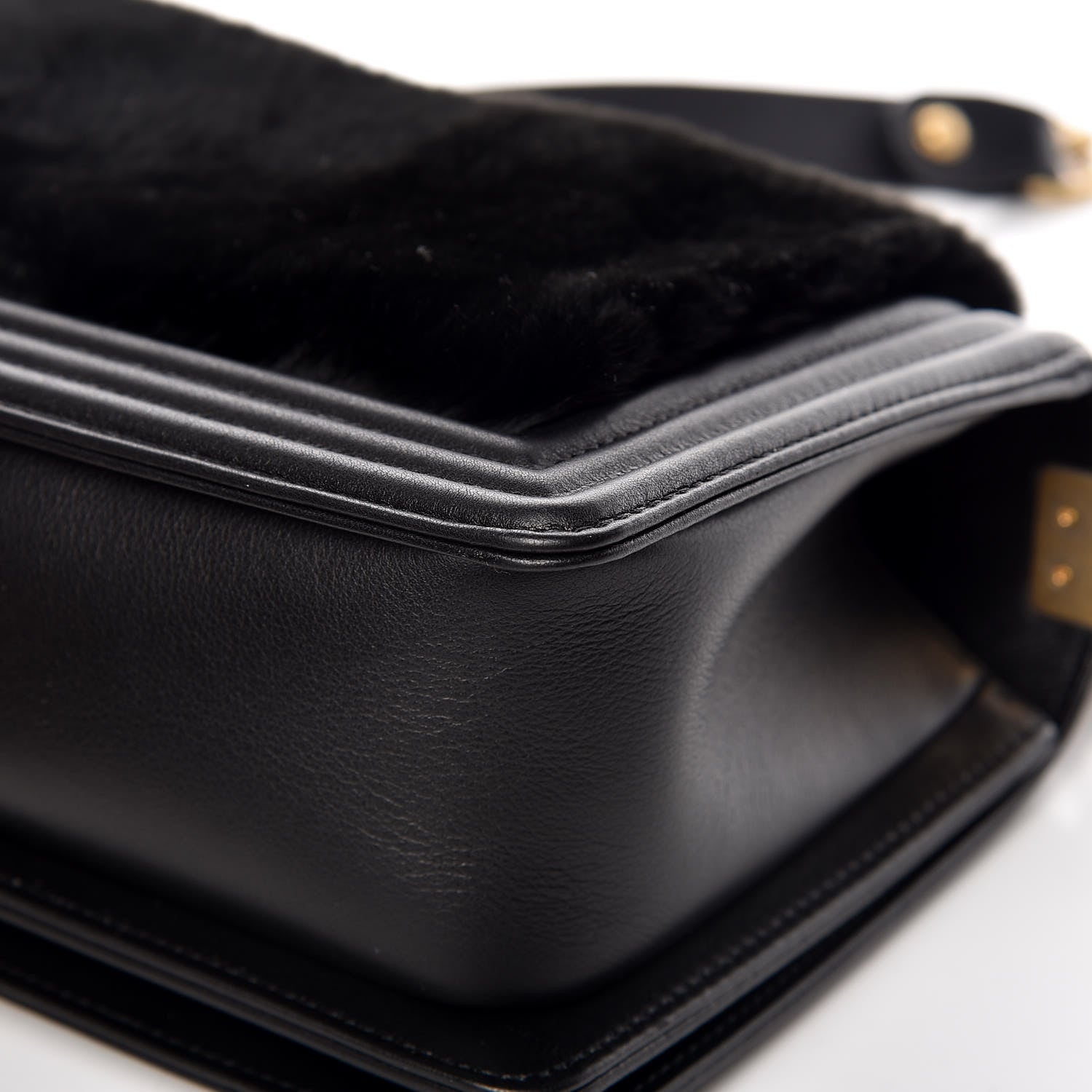 Chanel Orylag Medium Boy Top Handle Flap Black 10 of 11