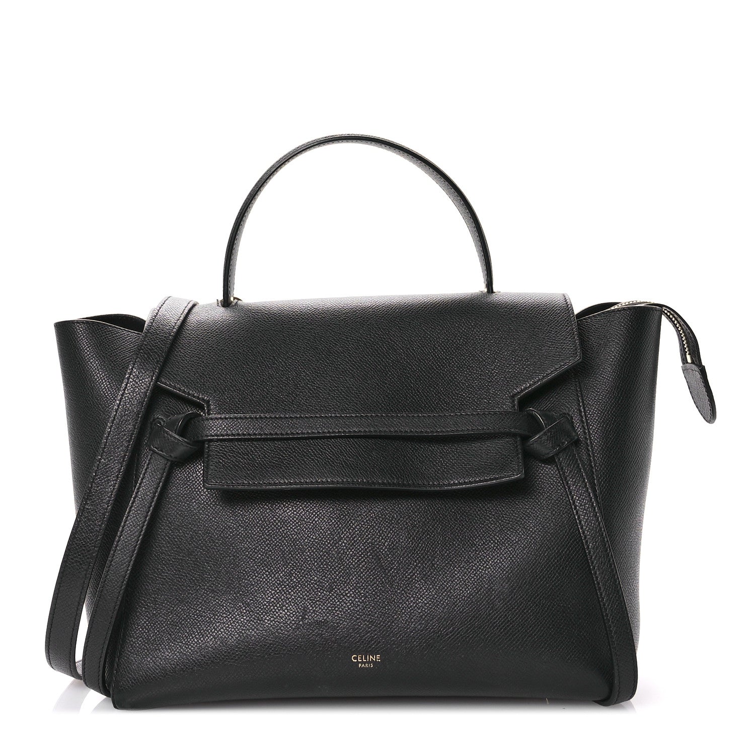 Celine Grained Calfskin Mini Belt Bag Black 1 of 11