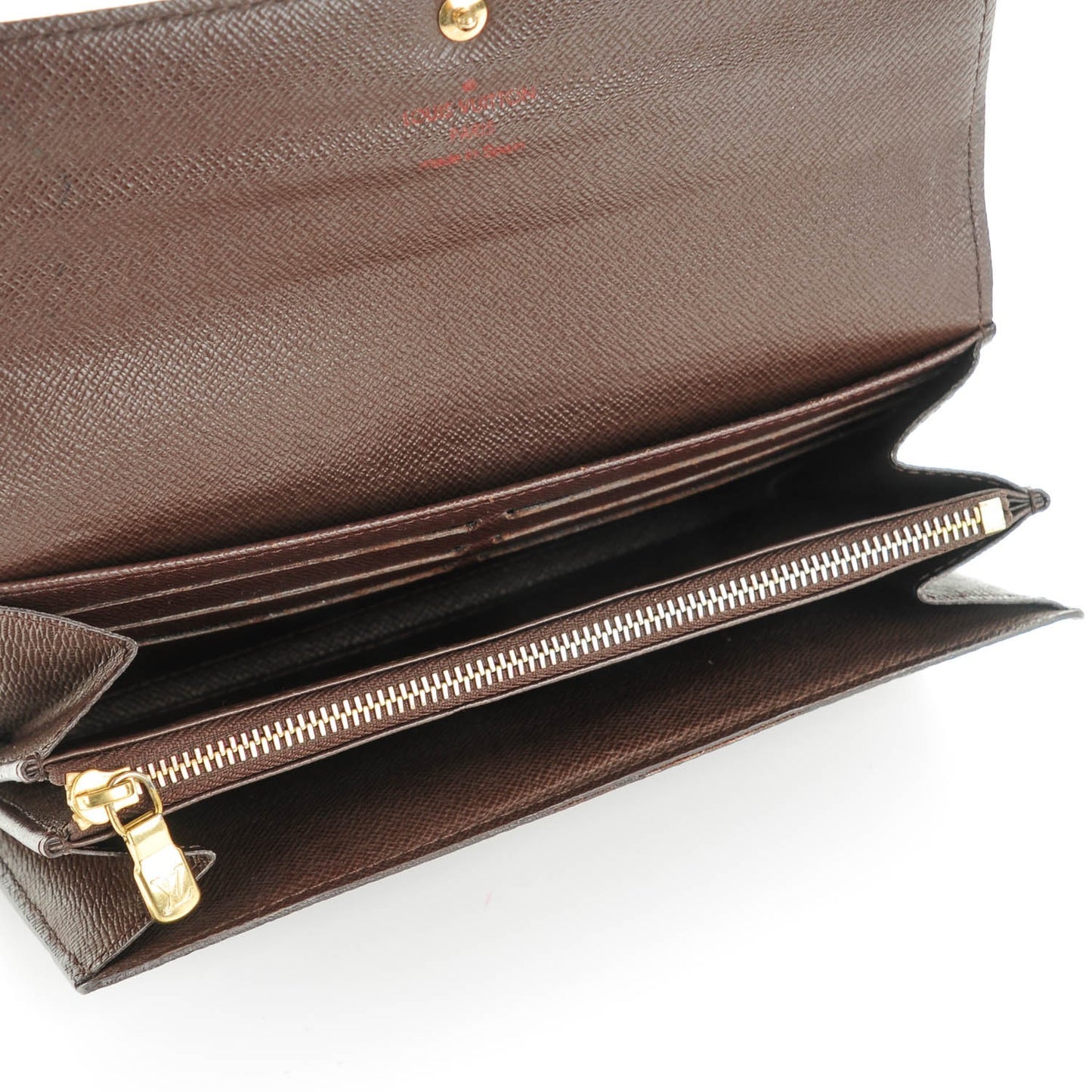 Damier Ebene Sarah Wallet