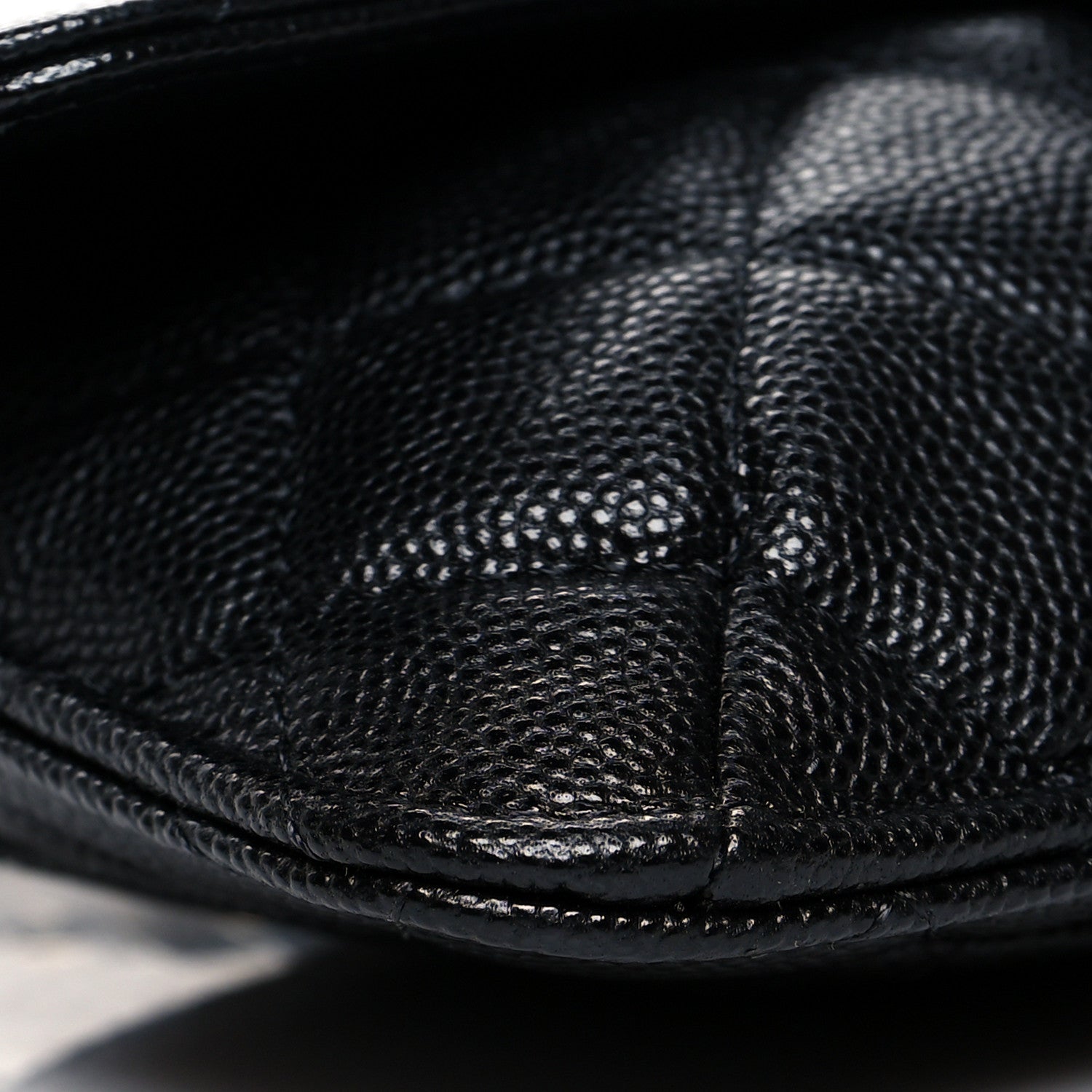 Chanel Caviar Fabric Quilted Foldable Tote With Chain Black Multicolor 15 of 16