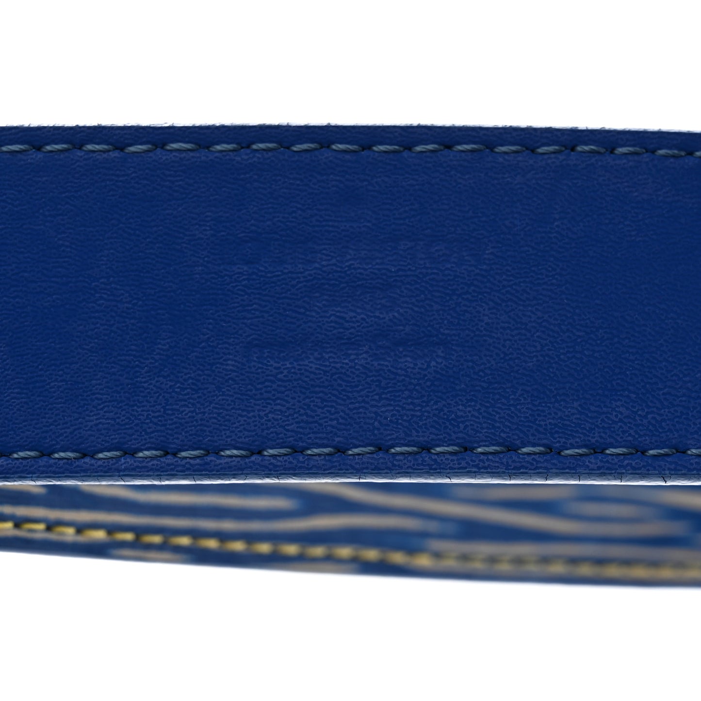 Epi 30mm LV Twist Belt 85 34 Denim