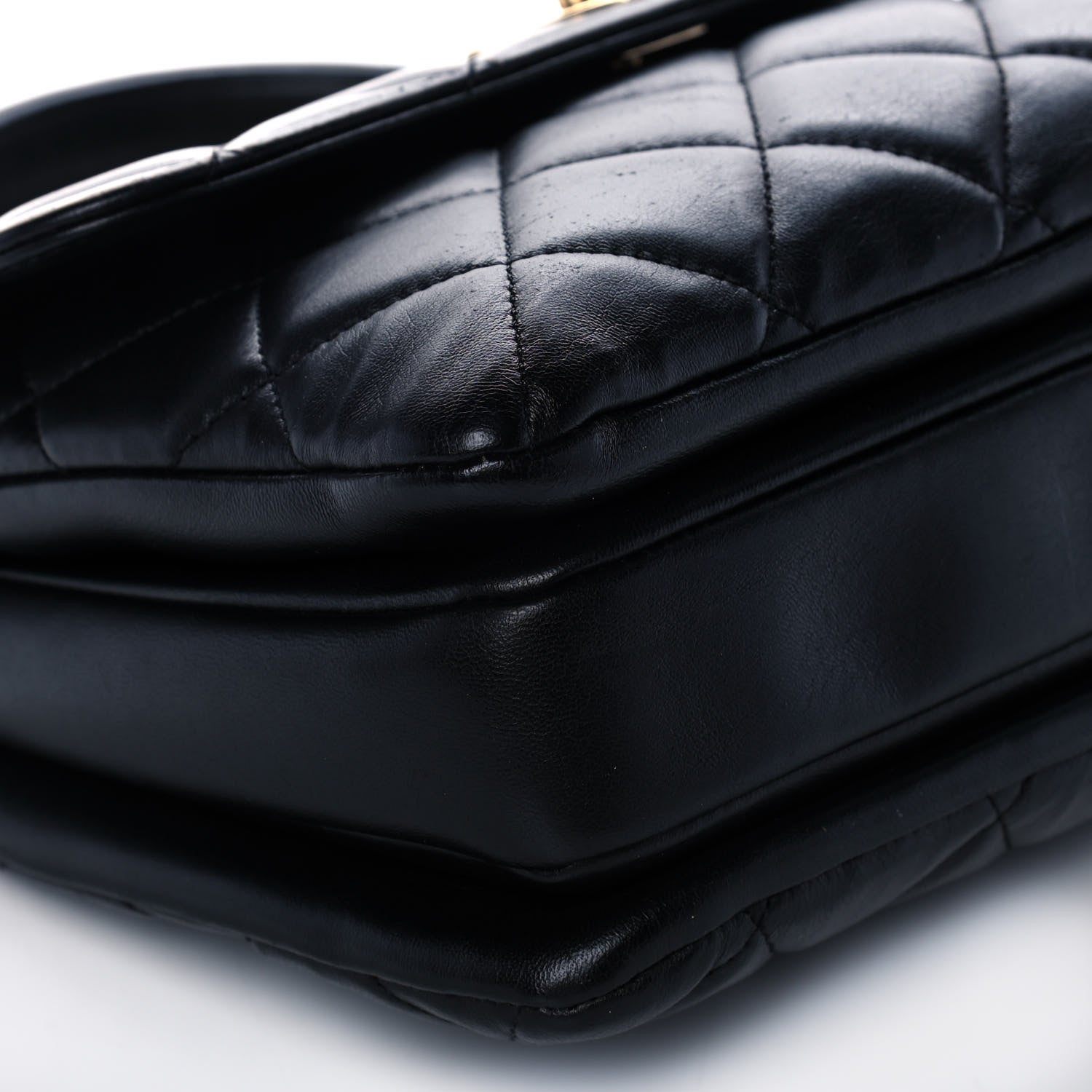 Chanel Lambskin Quilted Small Trendy CC Dual Handle Flap Bag Black 11 of 12