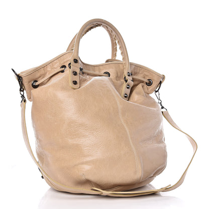 Balenciaga Agneau Classic Hardware Pompon Sahara 3 of 14