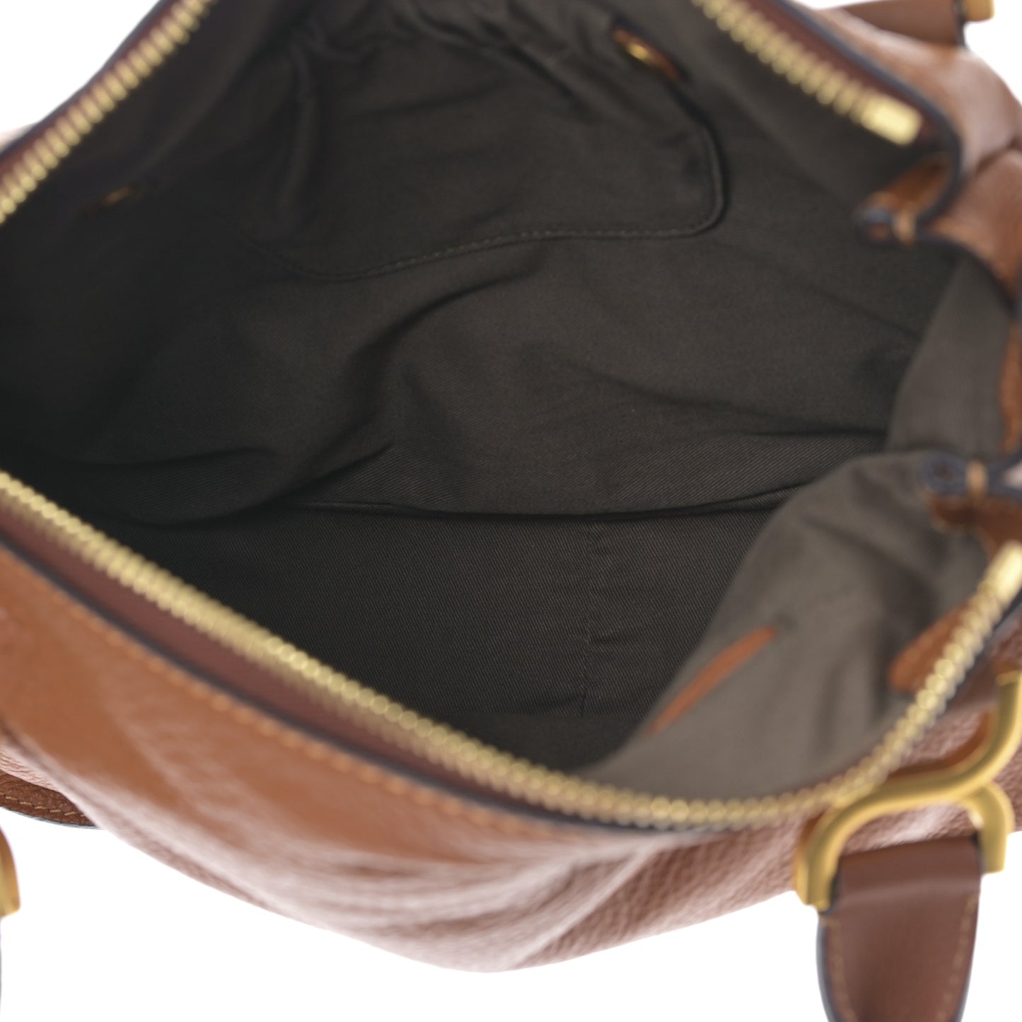 Calfskin Medium Marcie Satchel Tan