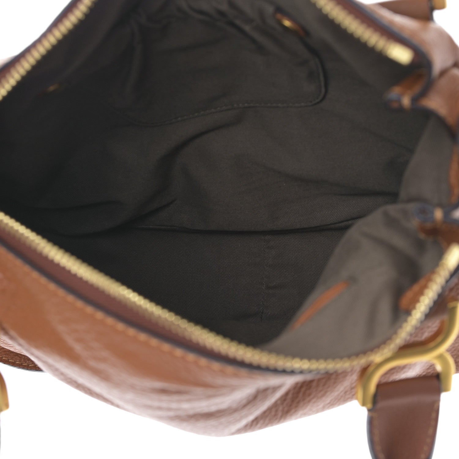 Chloe Calfskin Medium Marcie Satchel Tan 5 of 8