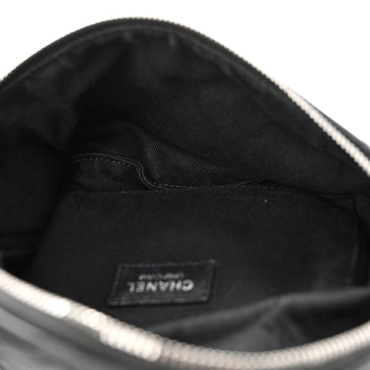 Chanel Grained Calfskin Quilted Waist Belt Bag Black 5 of 11