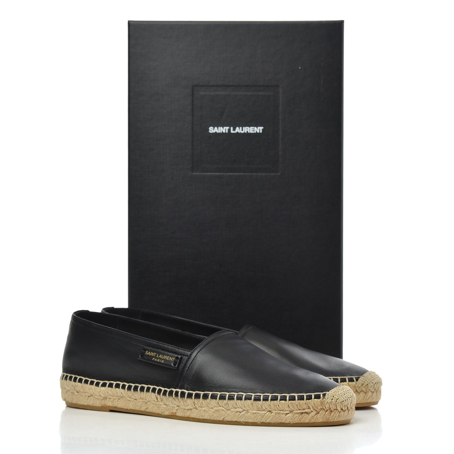 Lambskin Mens Espadrilles 40.5 Black