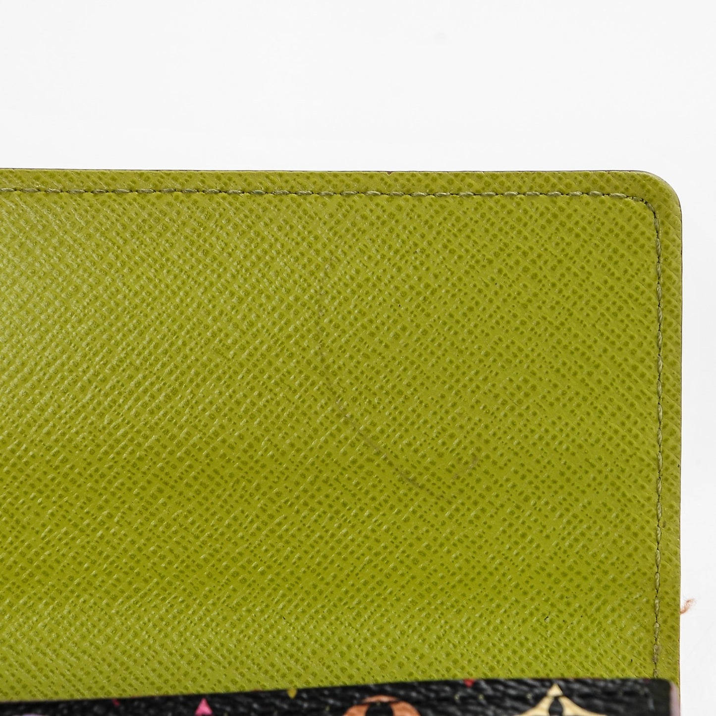 Monogram Multicolor Sarah Wallet Black Pistache