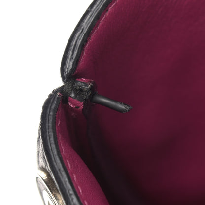Christian Dior Bullcalf Medium Diorissimo Tote Black Rose Indien 15 of 15