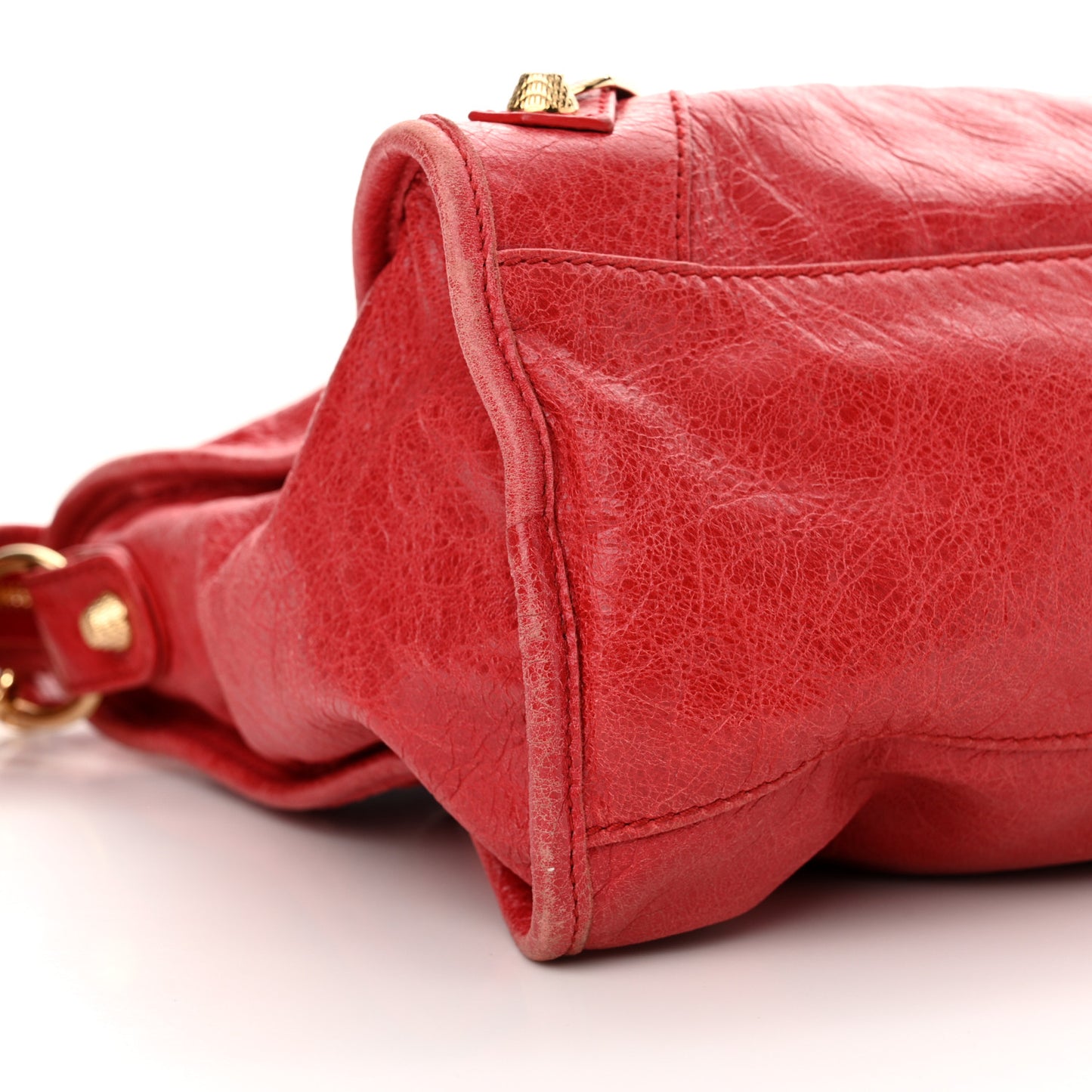 Agneau Giant 12 Gold Hardware City Rouge Cardinal