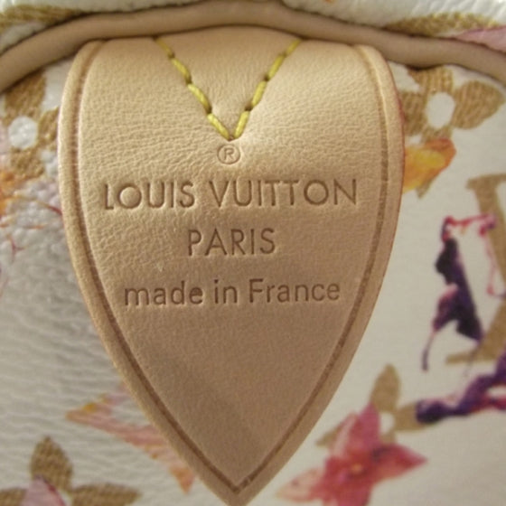 Louis Vuitton Watercolor Aquarelle Speedy 30 White 8 of 11