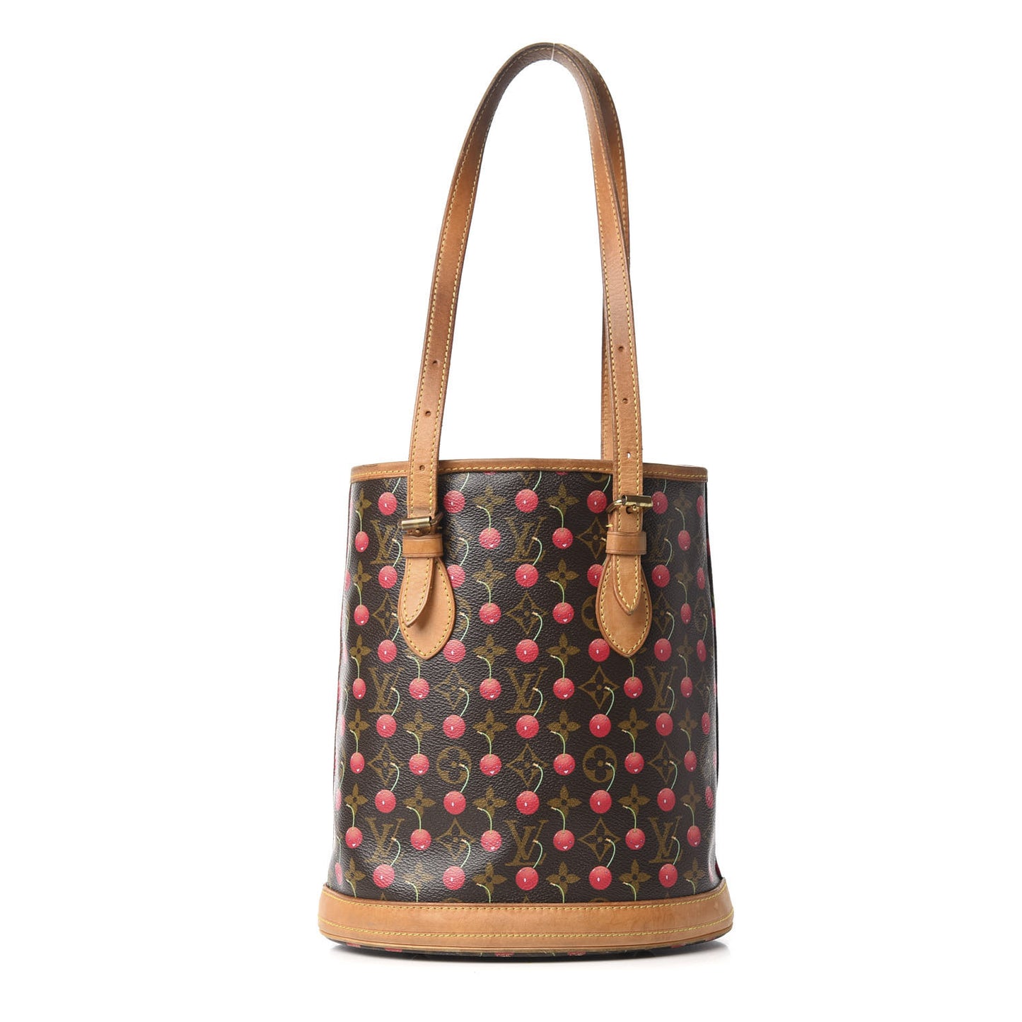 Monogram Cerises Bucket Bag