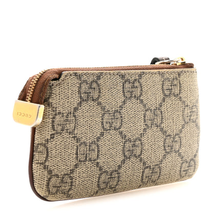 Gucci GG Supreme Monogram Key Case Brown 3 of 8