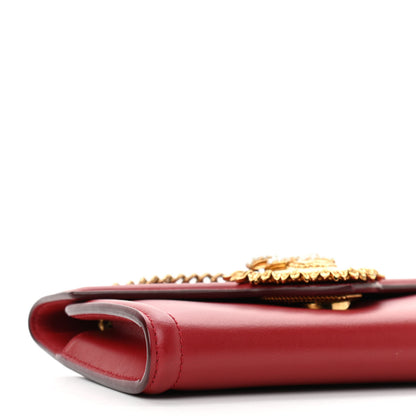 Dolce & Gabbana Smooth Calfskin Mini Devotion Crossbody Bag Red 8 of 10