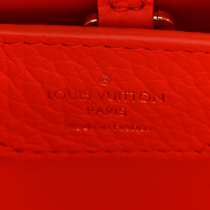 Louis Vuitton Taurillon Snakeskin Capucines BB Steeple Grey 6 of 10
