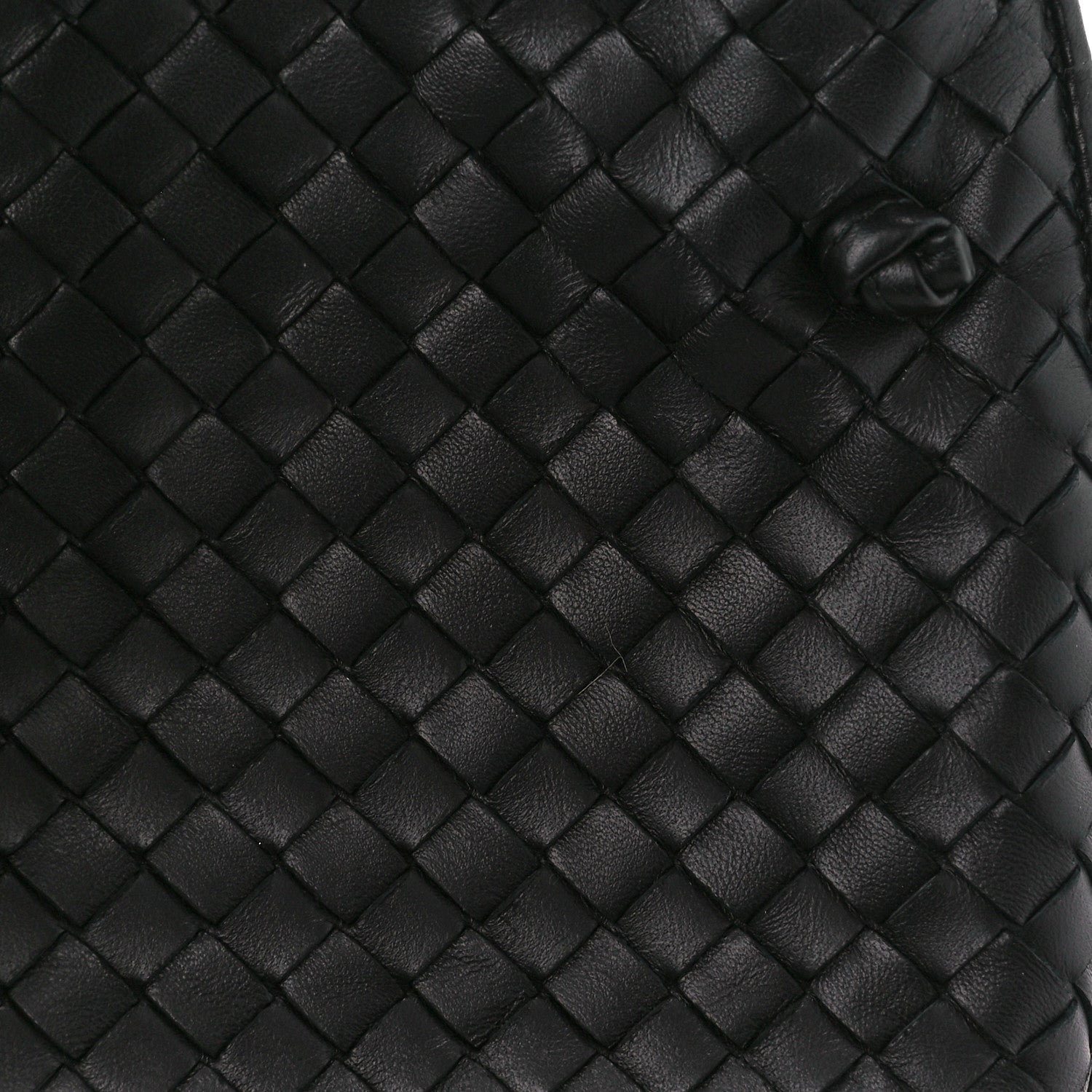 Bottega Veneta Nappa Intrecciato Nodini Crossbody Messenger Black 11 of 13