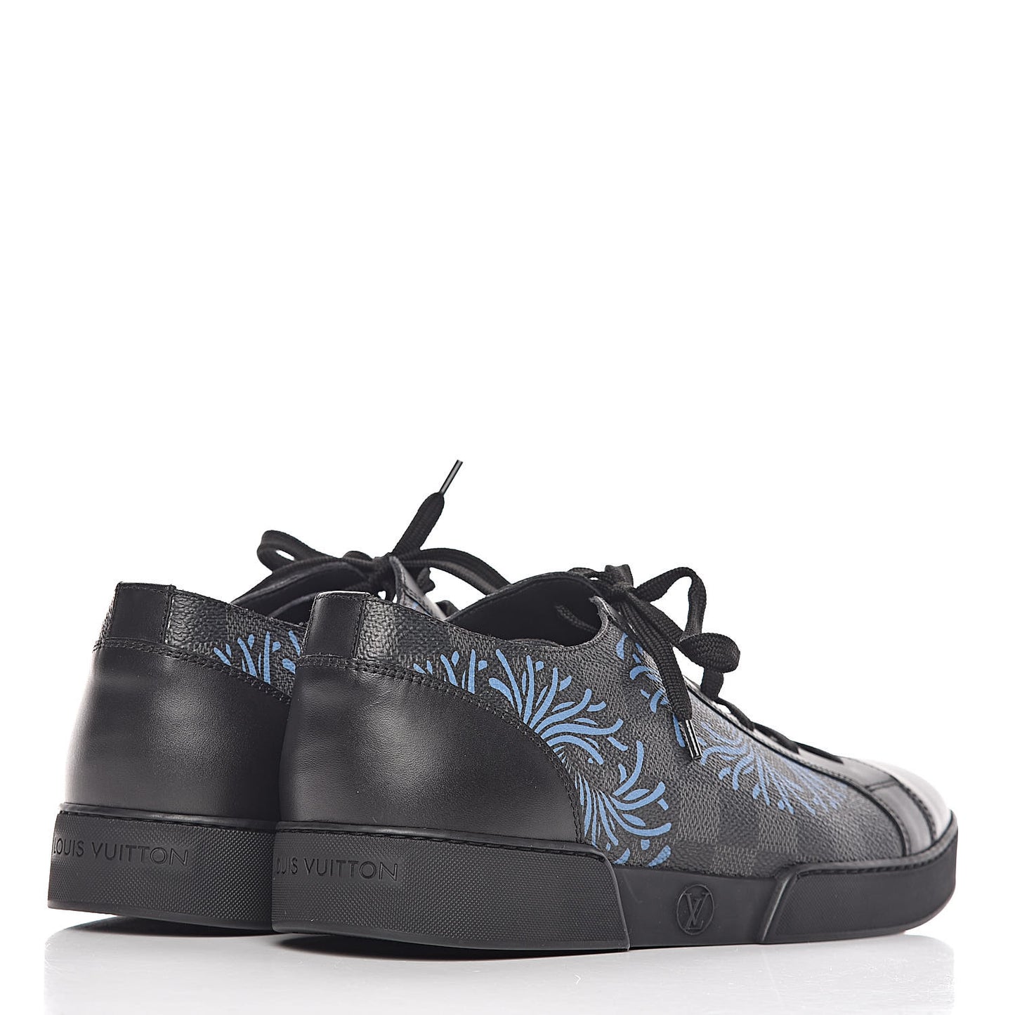 Damier Graphite Rope Sneakers 8 Blue