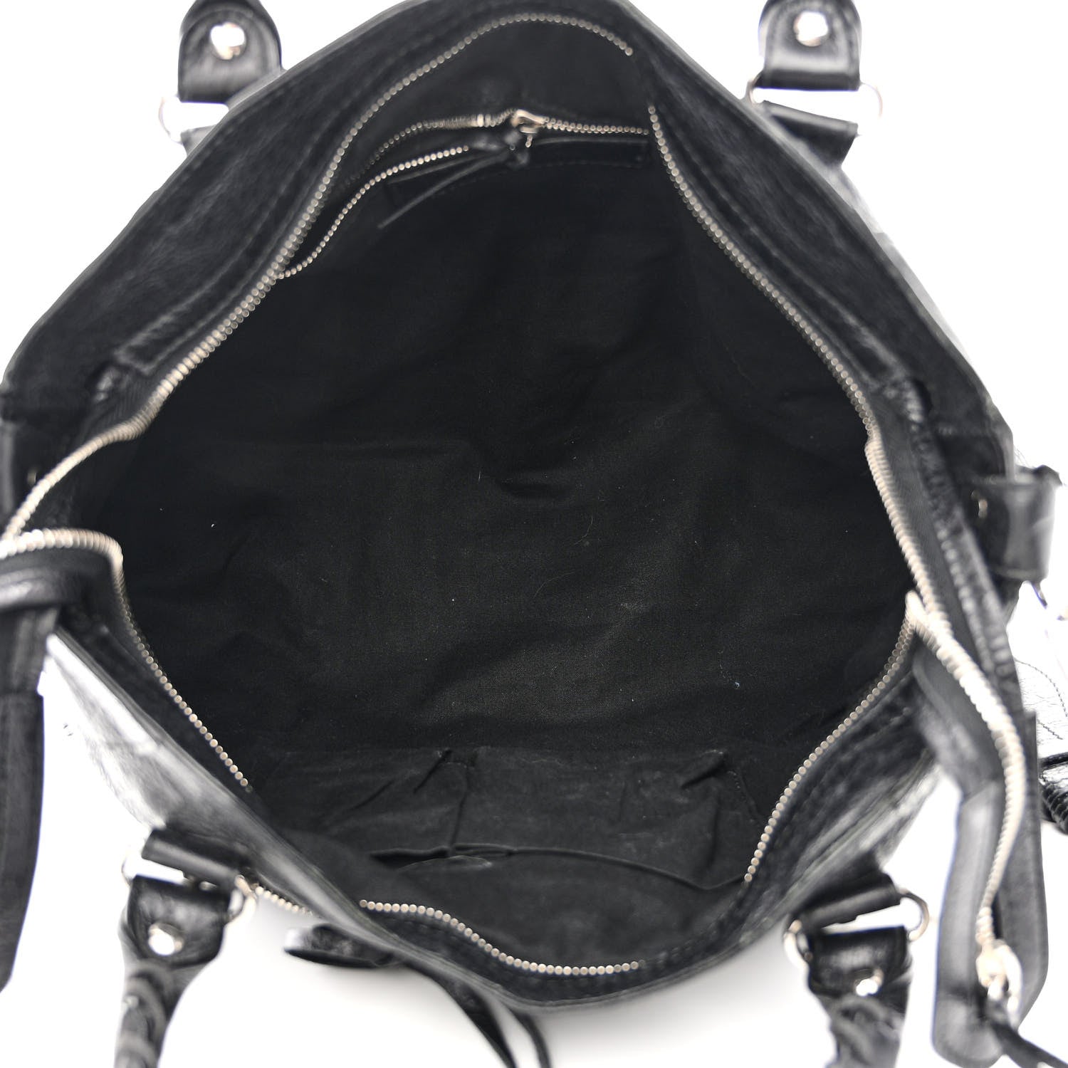 Balenciaga Agneau Classic Silver Hardware Velo Black 6 of 17