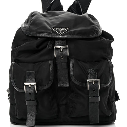 Prada Tessuto Nylon Vela Small Backpack Black 8 of 20