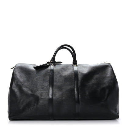 Louis Vuitton Epi Keepall 55 Black 1 of 14