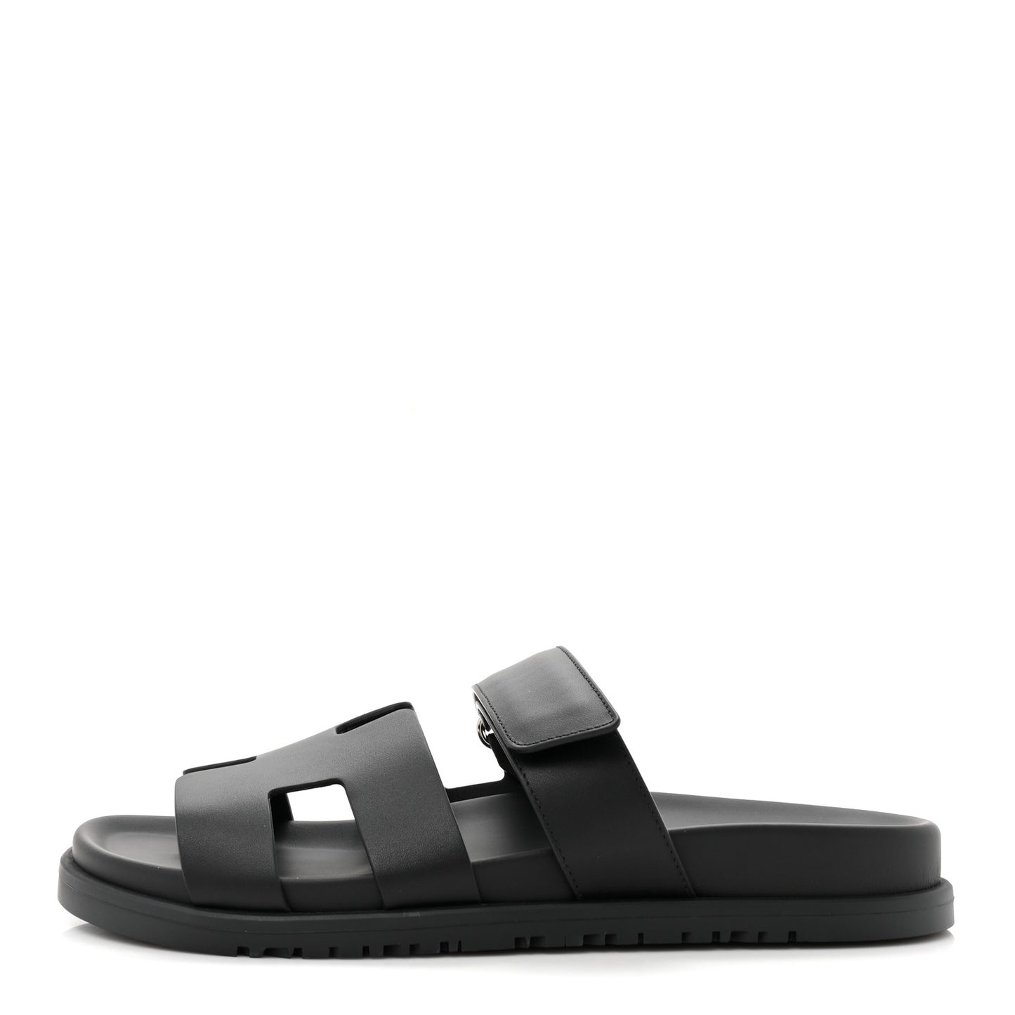 Calfskin Womens Chypre Sandals 38 Black