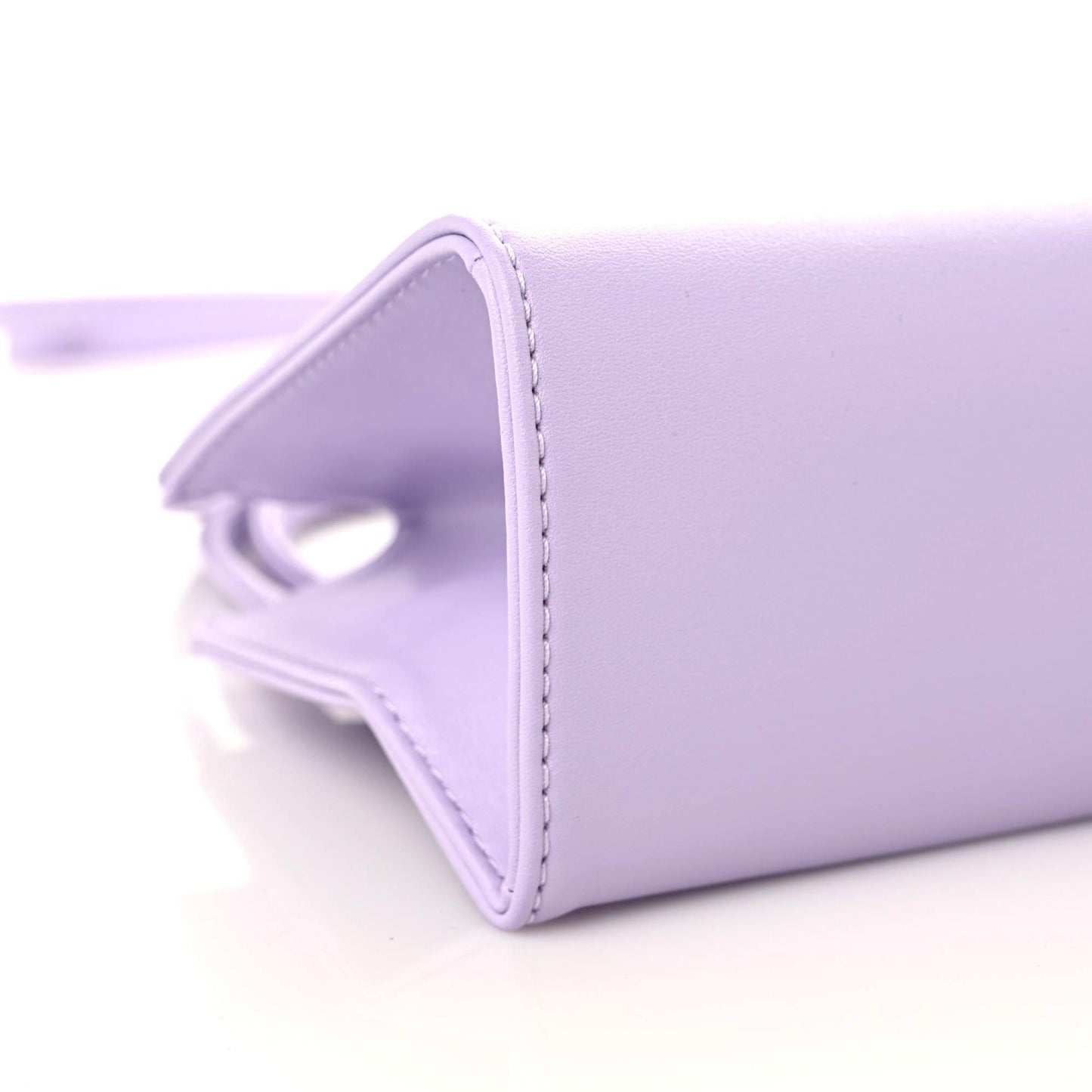 Vegan Leather Small Shopping Bag Lavender