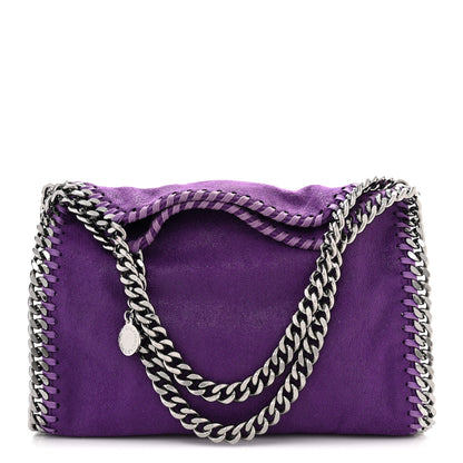 Stella McCartney Shaggy Deer Mini Falabella Tote Bright Purple 1 of 11