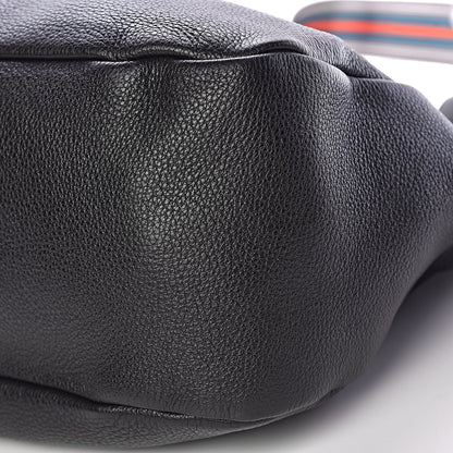 Prada Vitello Daino Hobo Black 9 of 9