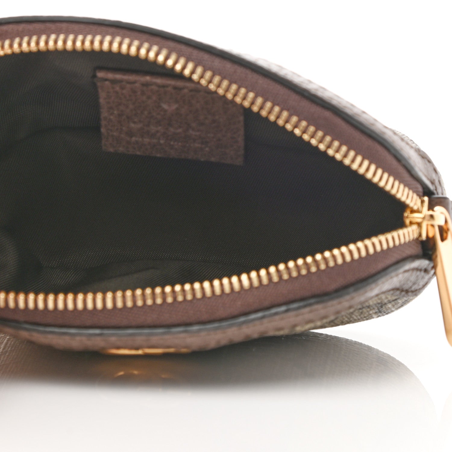 Gucci GG Supreme Monogram Web Ophidia Dome Key Pouch Beige New Acero 5 of 8