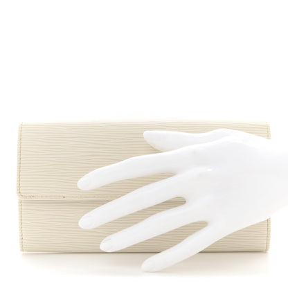 Louis Vuitton Epi Sarah Wallet Ivory 2 of 7