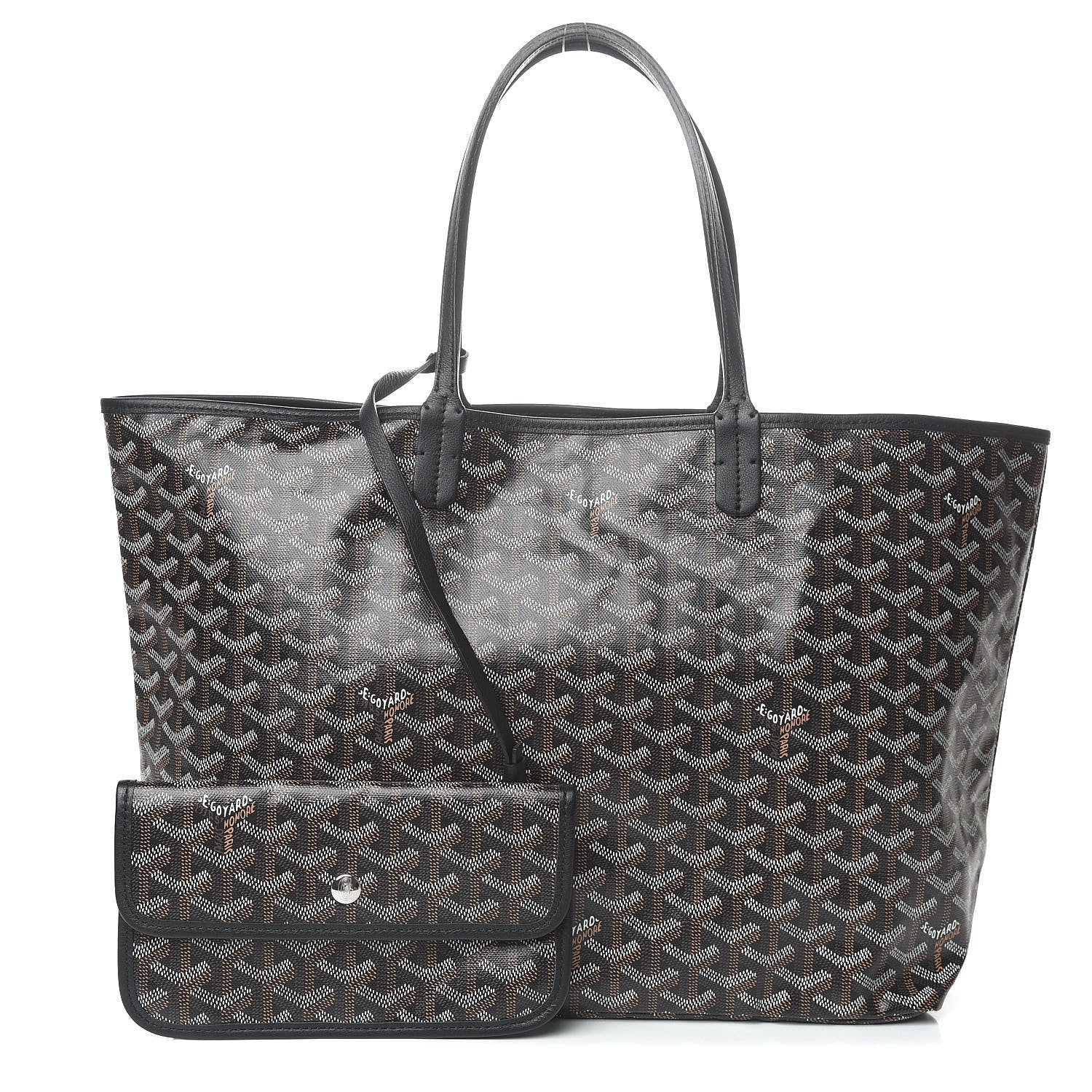 Goyard Goyardine Saint Louis PM Black 1 of 10