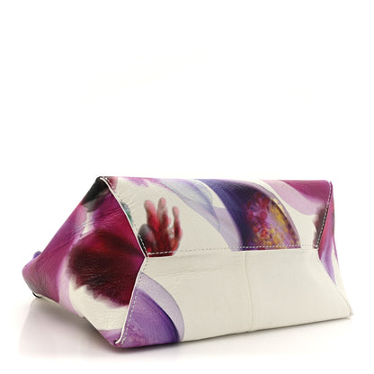 Marc Jacobs Crinkled Calfskin Future Floral Mini The Sack Bag White Multicolor 4 of 12