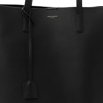 Saint Laurent Calfskin North-South Shopping Tote Black 9 of 13