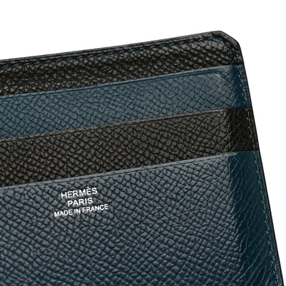 Hermes Epsom City 8CC Card Holder Vert Cypress Black 9 of 12