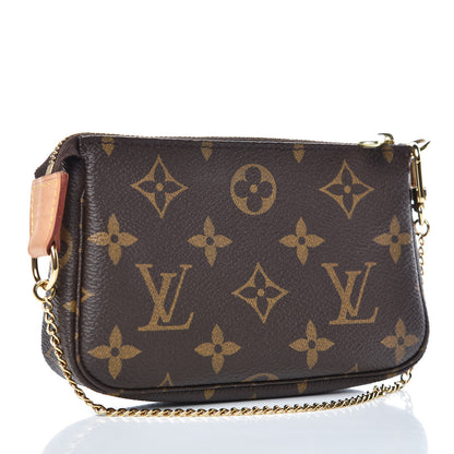 Louis Vuitton Monogram Mini Pochette Accessories 3 of 7