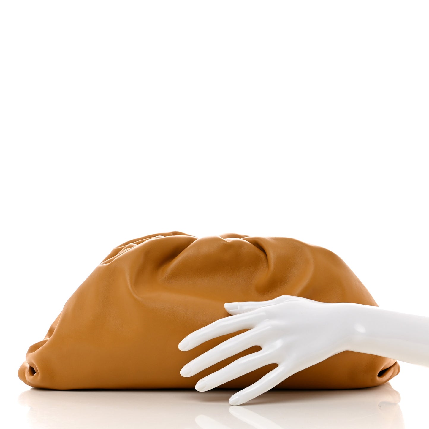 Smooth Butter Calf The Pouch Oversized Clutch Ocra