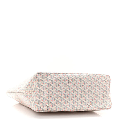 Goyard Goyardine Saint Louis Claire Voie PM White Pink 5 of 11