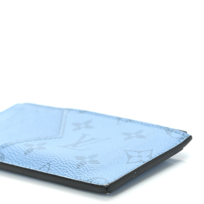 Louis Vuitton Taigarama Coin Card Holder Denim 8 of 8